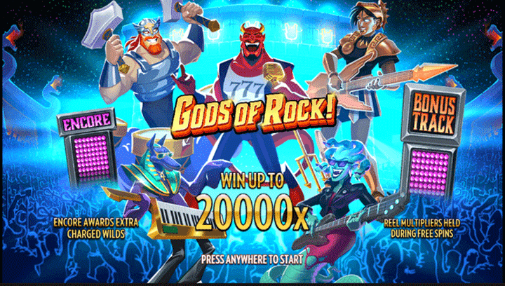 สล็อต Gods of Rock